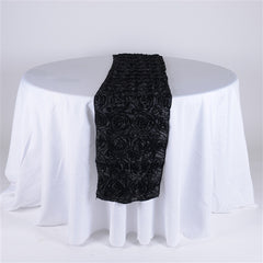 Rosette Satin Table Runner