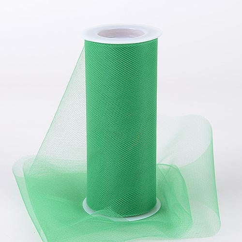 Emerald 6 Inch Tulle Roll 25 Yards