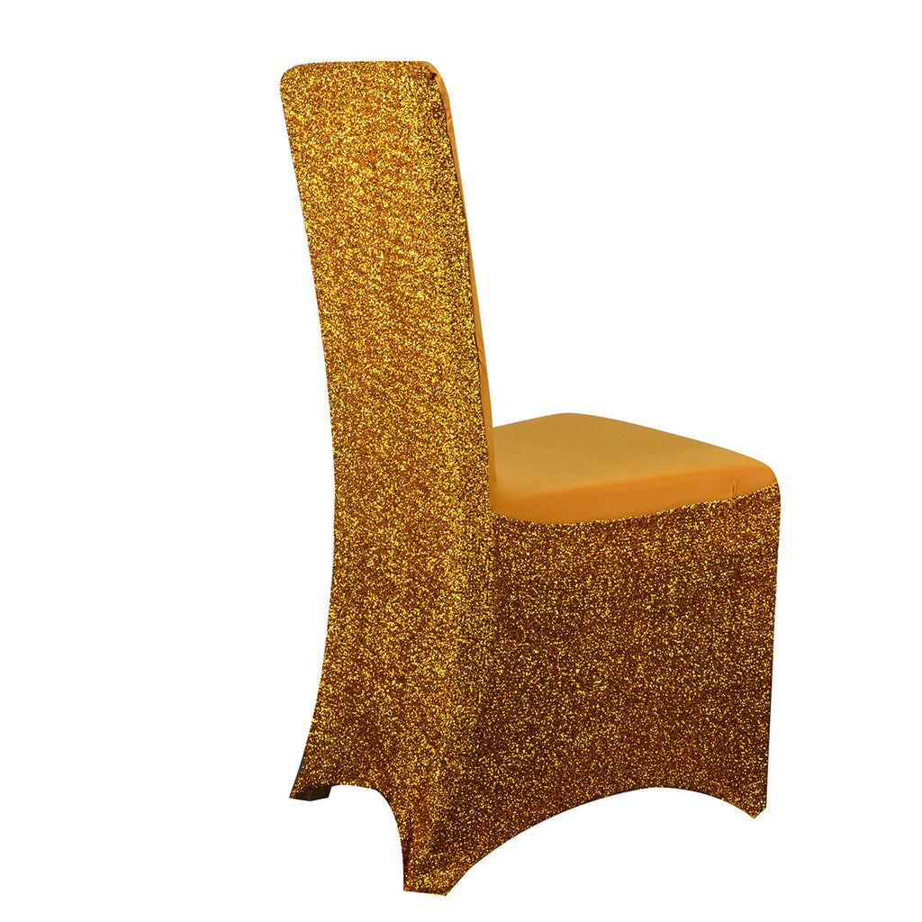 Metallic Back Chair Cover GOLD