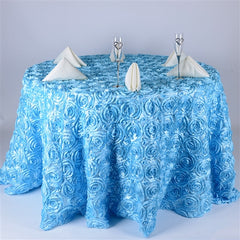 120 Inch Round ROSETTE Tablecloths
