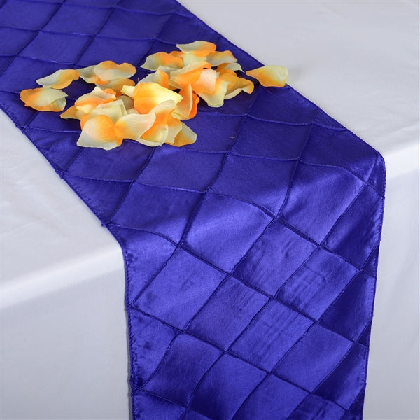 PURPLE PINTUCK Table Runner