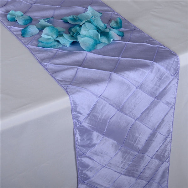 Lavender PINTUCK Table Runner