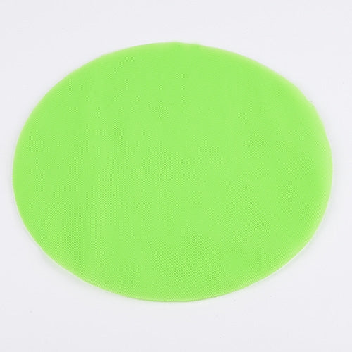 APPLE GREEN Pre Cut 9 Inch Premium Tulle Circles 25 Pieces