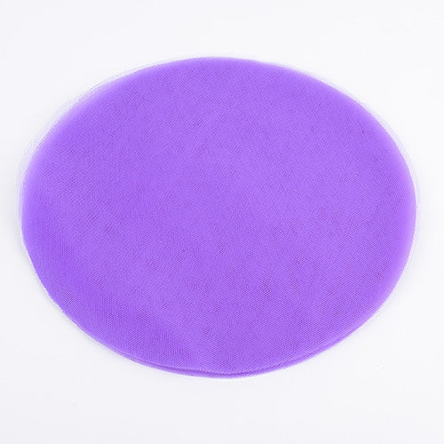 PURPLE Pre Cut 9 Inch Premium Tulle Circles 25 Pieces