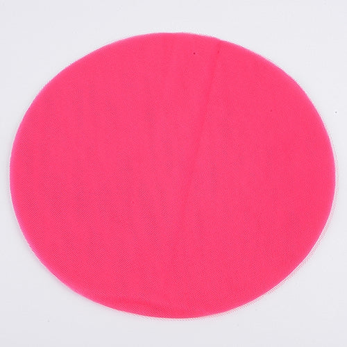 FUCHSIA Pre Cut 9 Inch Premium Tulle Circles 25 Pieces