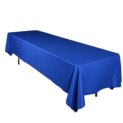 ROYAL BLUE 60 x 102 Inch POLYESTER RECTANGLE Tablecloths