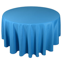 90 Inch Round Polyester Tablecloths