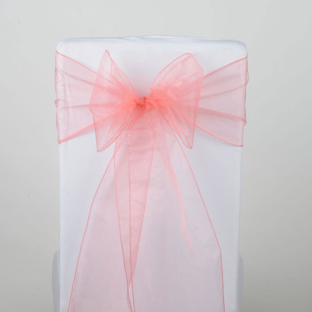 Your Chair Covers - 10 Pack 20 inch Polyester Cloth Napkins Pink