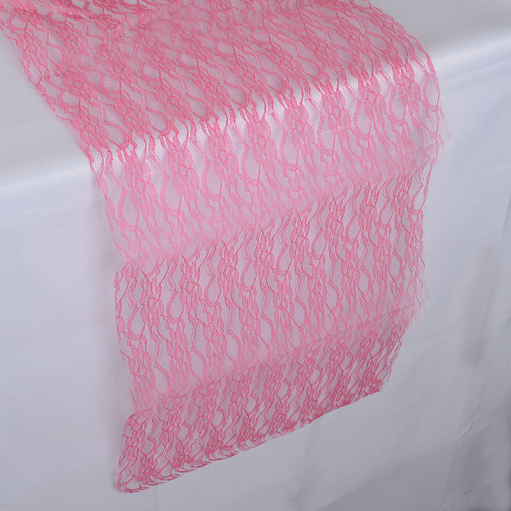 FUCHSIA Lace Table Runner