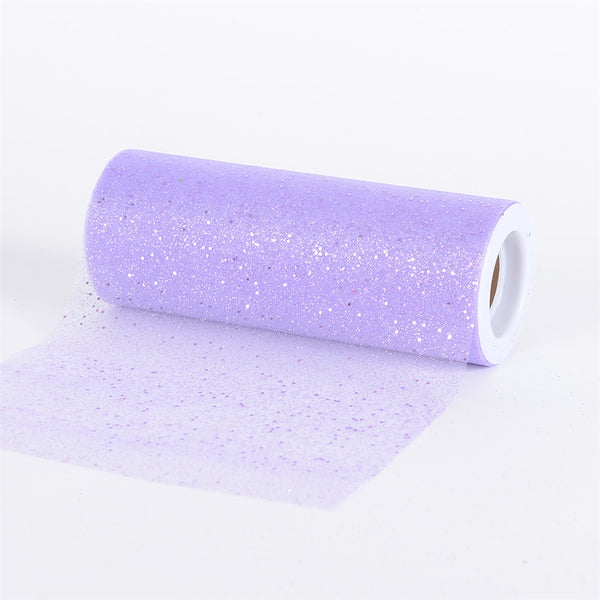 Lavender Confetti ORGANZA 6 Inch Roll 10 Yards