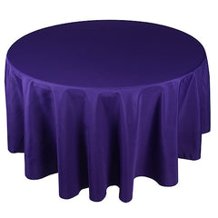 70 Inch Round Polyester Tablecloths