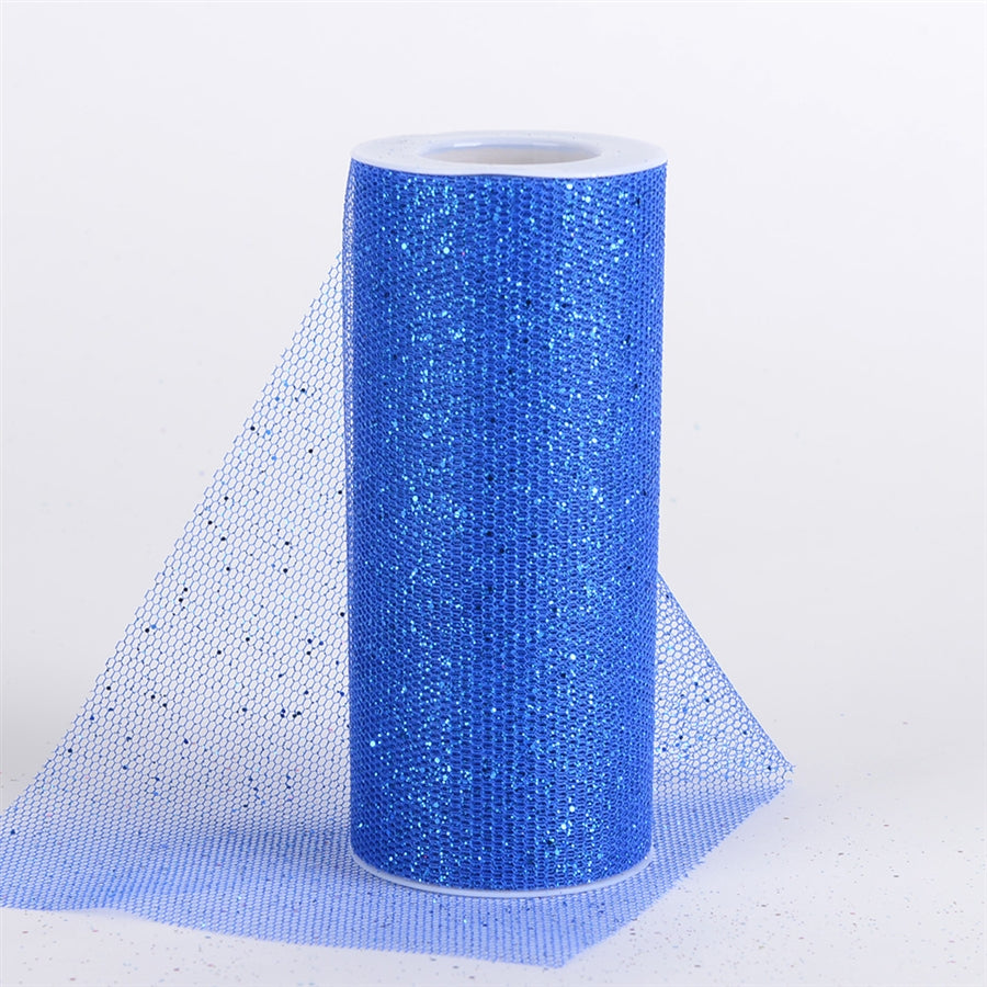 ROYAL BLUE Glitter Net 6x10 Yards