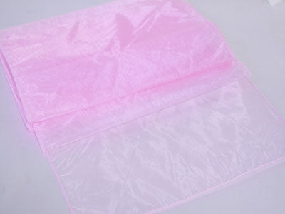 Pink ORGANZA Table Runner