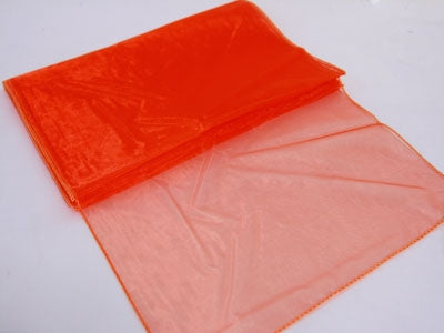 ORANGE ORGANZA Table Runner