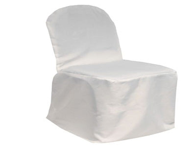 WHITE Banquet Chair Cover POLYESTER