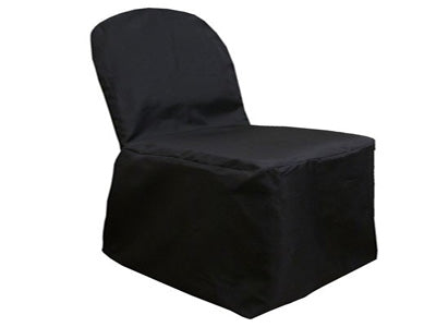BLACK Banquet Chair Cover POLYESTER